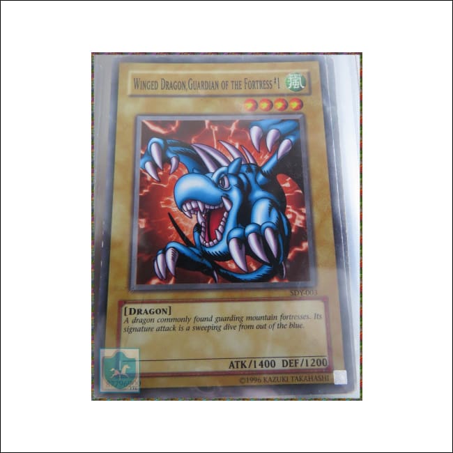 Winged Dragon Guardian Of The Fortress #1 - Sdy-003 - Monster - Lightly-Played - Tcg