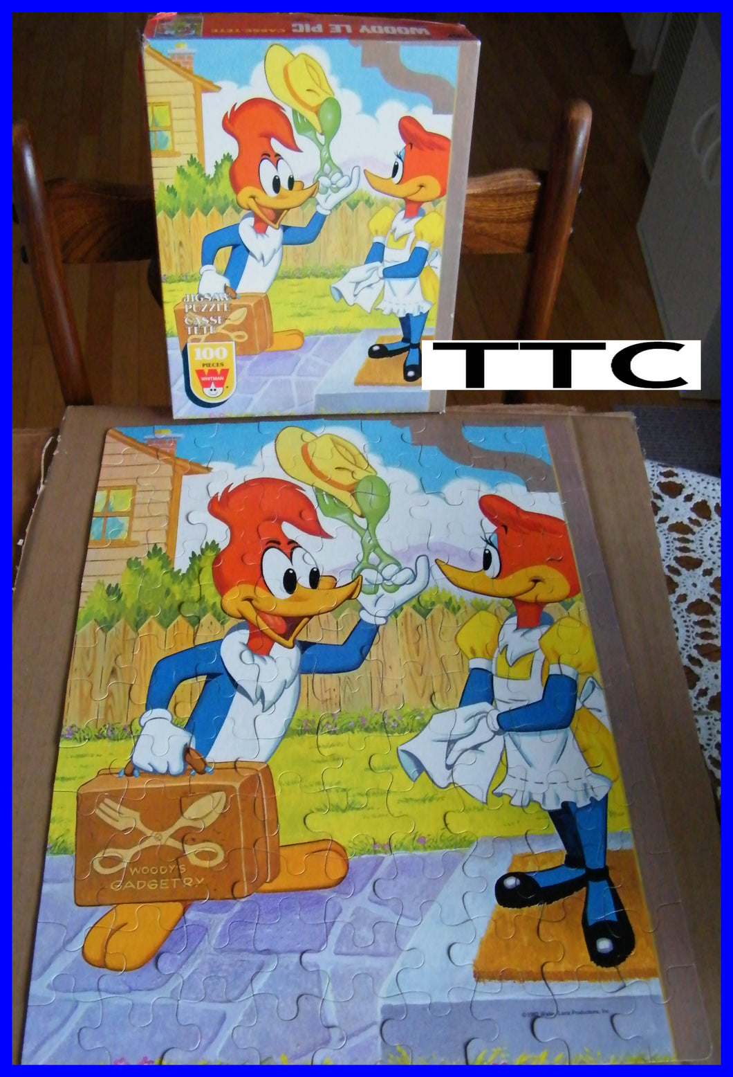 WOODY WOODPECKER - 100 mcx puzzle complete