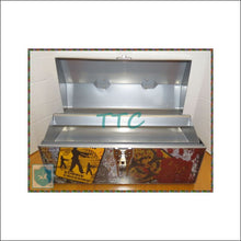 ZOMBIE - Art Deco Tool METAL Box by Sainty International - 18x7.5x7 - as NEW - Other items